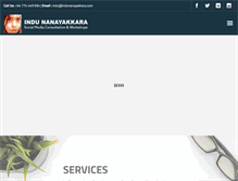 Tablet Screenshot of indunanayakkara.com